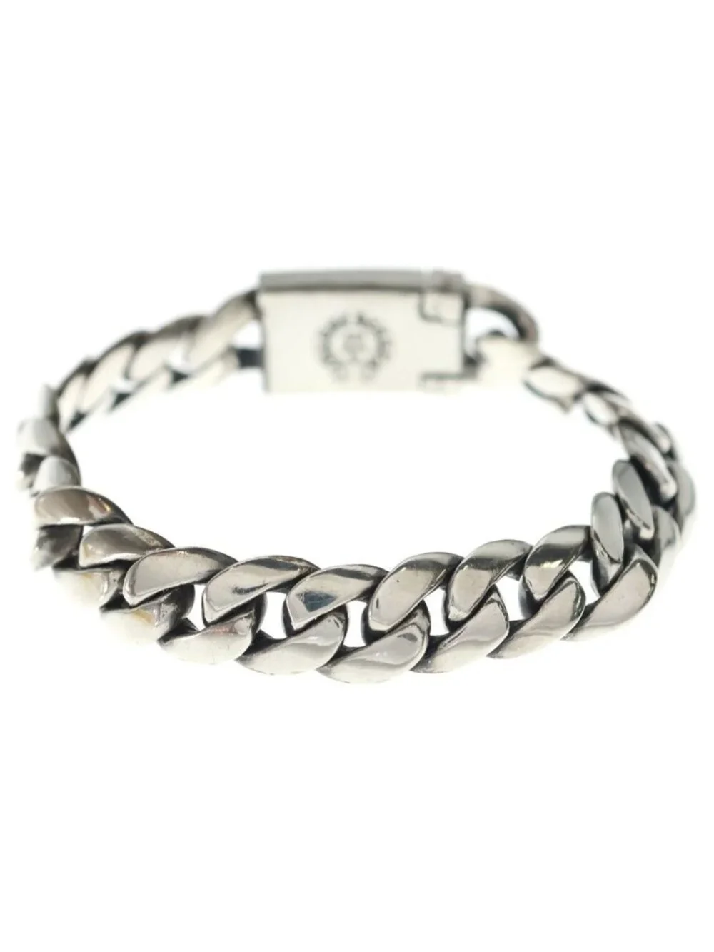 Chrome Hearts CH Plus Sml Box ID Classic CH Small Bracelet Silver